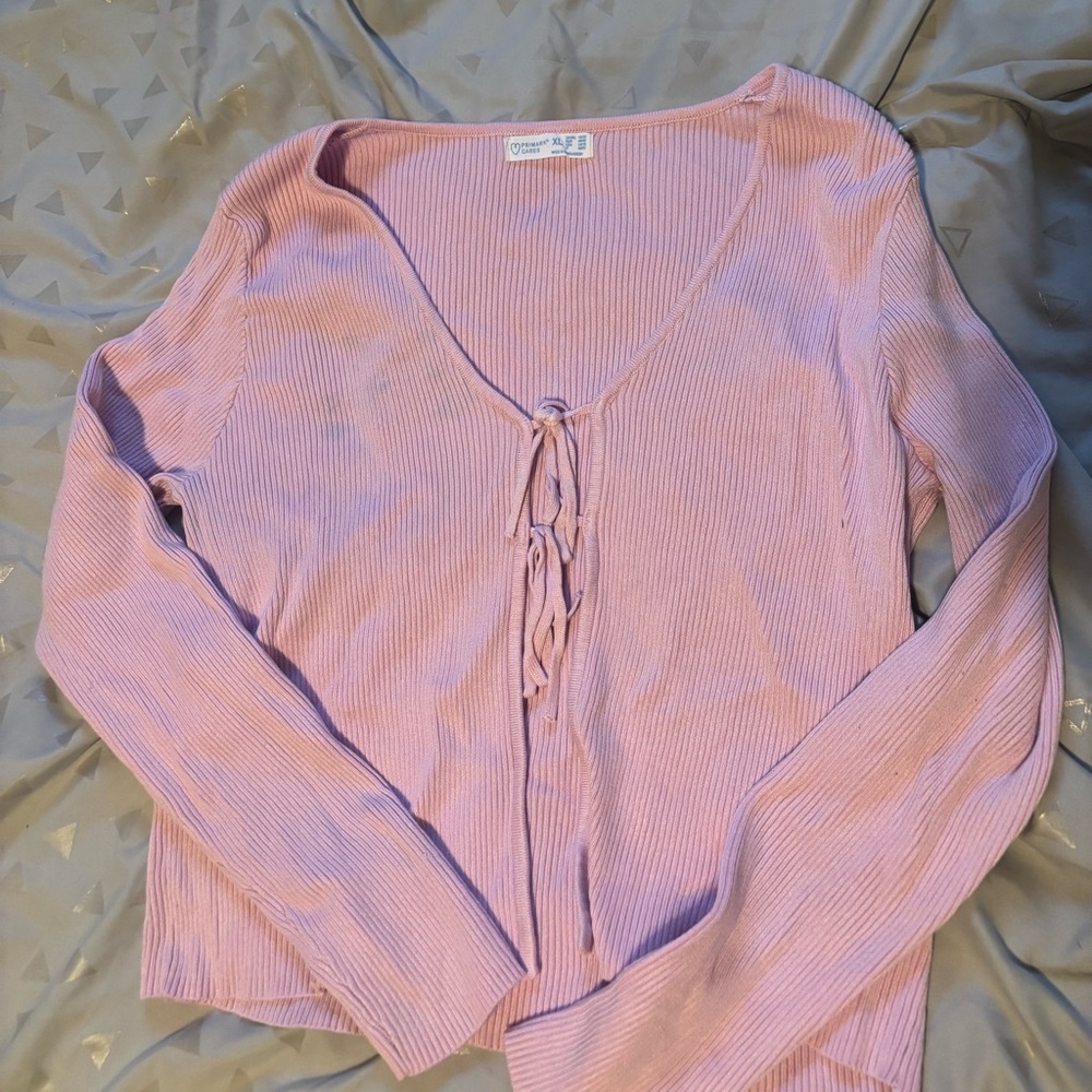 Primark Pink Ribbed Sweater